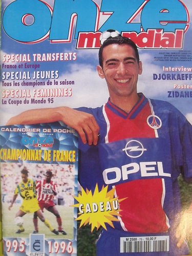 Onze mondial 1995 djorkaeff - mondial,